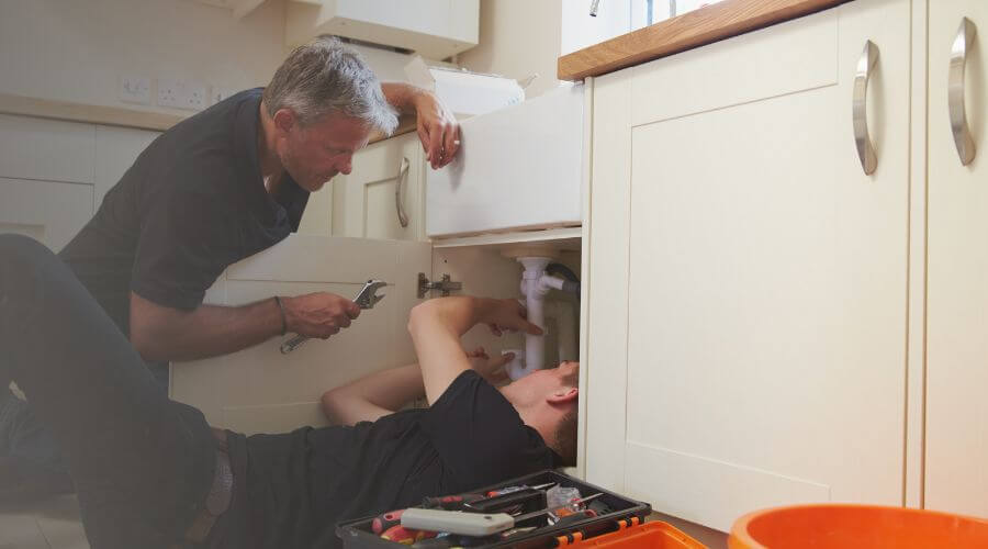 Professional burst pipe repair services in Buck Creek, IN